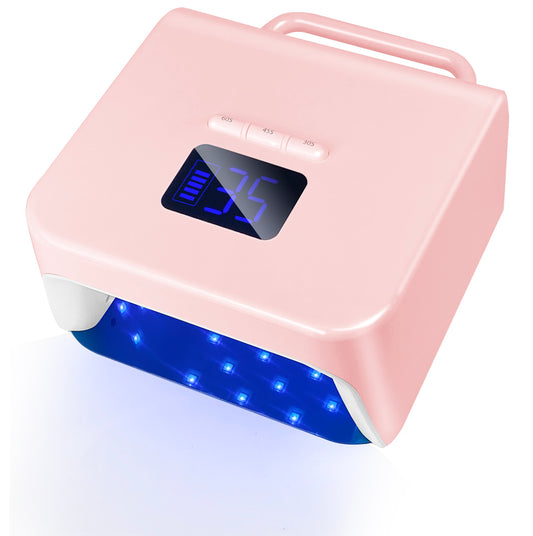 Professional Salon Nails at Home: 220W Cordless UV/LED Rechargeable Nail Lamp (Amazon’s Price Beaten Here!)‌